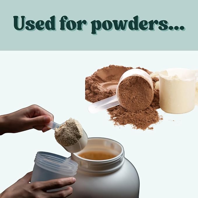 1 Cup (8 Oz. | 250 mL) Scoop for Measuring Coffee, Pet Food, Grains, Protein, Spices and Other Dry Goods (Pack of 5)