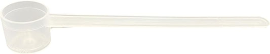 6.5 mL (6.5 CC) Long Handle Scoop for Measuring Coffee, Pet Food, Grains, Protein, Spices and Other Dry Goods (Pack of 25)