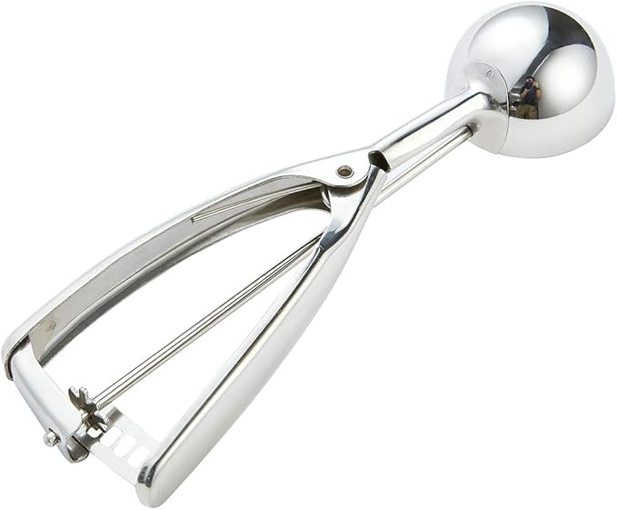 Cookie Scoop Set - #60/1 Tbsp, #40/2 Tbsp, #20/ 3Tbsp - 3 PCS Cookie Scoops for Baking Set of 3 - Cookie Dough Scoop - Made of 18/8 Stainless Steel