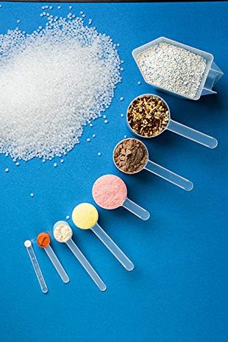 2 Teaspoon (2/3 Tablespoon | 10 mL) Long Handle Rounded Scoop for Measuring Coffee, Pet Food, Grains, Protein, Spices and Other Dry Goods (Pack of 25)