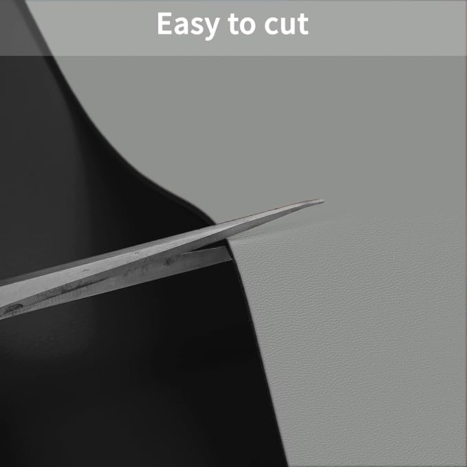 Table Pad for Dining Room Table - Can Be Used On Both Sides Waterproof and Easy to Clean Good Flatness Used for Dining Table(Black+Gray 44x72)