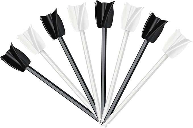 8 Pcs Resin Mixer Paddles for Resin Drill, Epoxy Mixer Attachment for Drill, Paint Mixer/Paint Stirrer for Mixing Resin, Epoxy, Silicone Molds