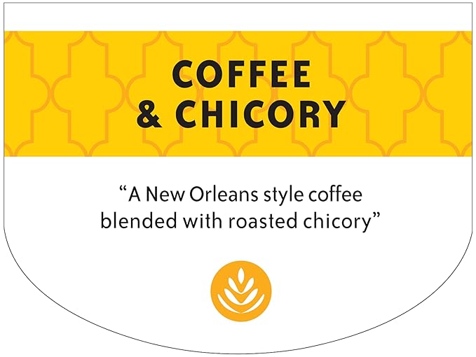 Community Coffee Coffee & Chicory 12 Count Coffee Pods, Medium-Dark Roast, Compatible with Keurig 2.0 K-cup Brewers, 12 Count (Pack of 1)