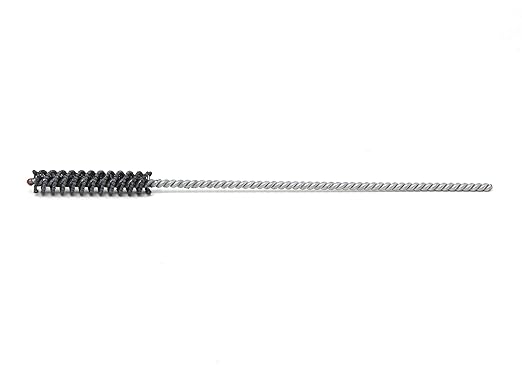 Brush Research BC95M18 FLEX-HONE®, 3/8" (9.5mm) Diameter, 180 Grit, Silicon Carbide, For Mild Steel, Stainless Steel, Cast Iron and Softer Ferrous Materials