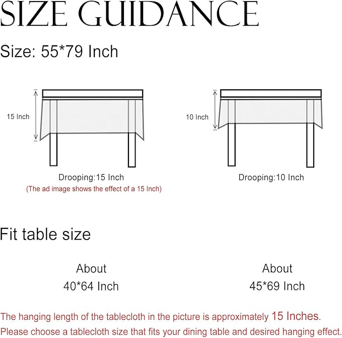 ISAENNE Designer French Light Beige Table Cloth for Rectangle Table,Linen Florals and Birds Pattern Tablecloth,Durable Decorative Tablecloths for Dining Thanksgiving Kitchen,55"*79"-Cornucopia