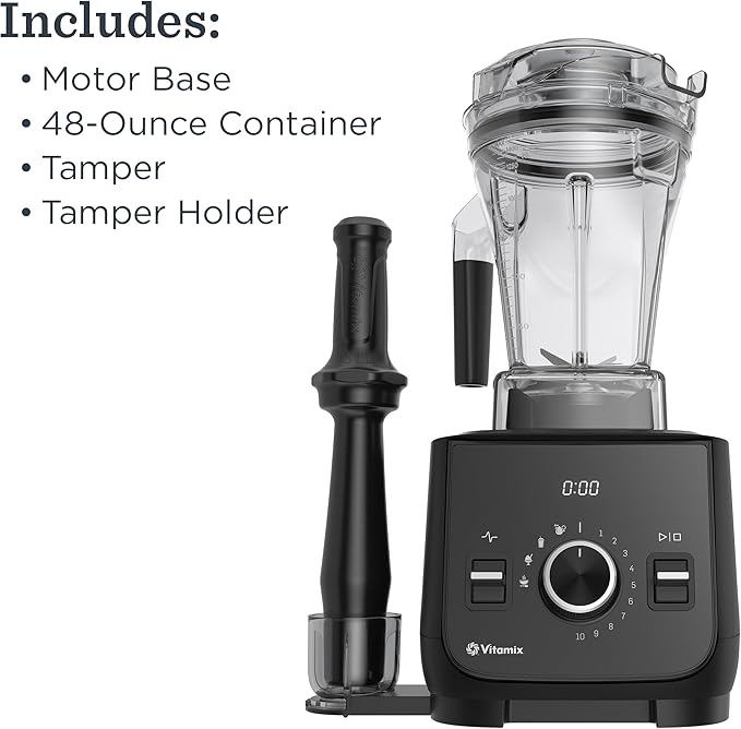 Vitamix Ascent Series X2 Blender with Three Blending Programs, Self-Cleaning Program, Professional-Grade Blender for Smoothies, Soups and More, Stainless-Steel Blades, 48 Oz Container, Midnight Blue