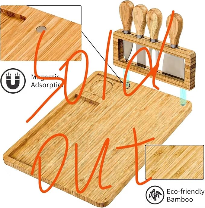 Cutting Board Wood Chopping Board Double Sided Charcuterie Boards Serving Board Kitchen Essential House Warming Hostess Host Gift Serving Tray for Christmas Wedding Birthday Anniversary Burgundy