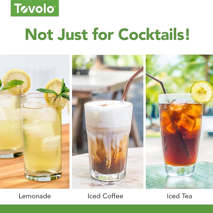 Tovolo Silicone Ice Cube Tray Charcoal Gray Pack of 2 BPA Free Ice Tray Mold for Coffee Drinks Cocktails, Dishwasher Safe Easy Release Perfect 1 Inch Cube Ice Tray for Whiskey Bourbon Spirits