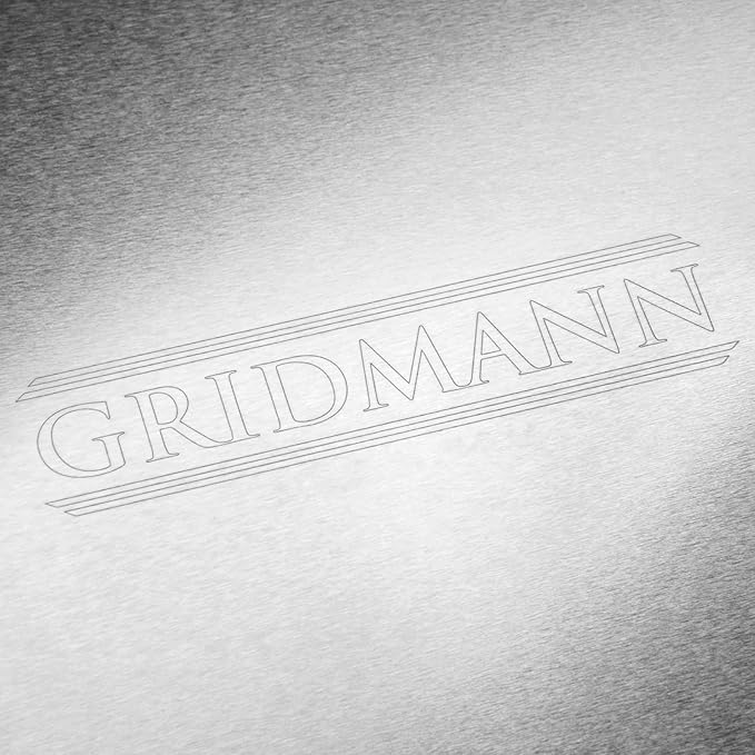 GRIDMANN 13" x 18" Commercial Grade Aluminum Cookie Sheet Baking Tray Jelly Roll Pan Half Sheet - 6 Pans