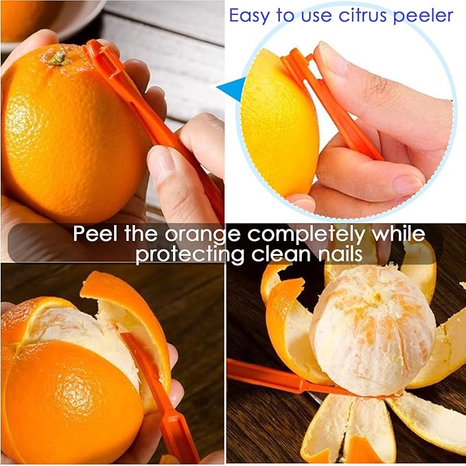 GANNK Potato Apple Vegetable Peelers for Kitchen, I and Y Peelers for Fruit Veggie Potatoes Carrot Cucumber, 3 in 1 Blade Spin Design With Julienne Function