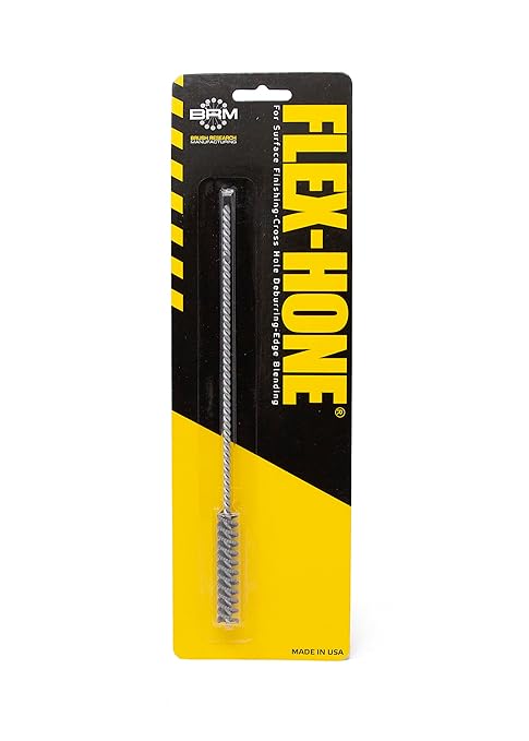 Brush Research BC7M600 FLEX-HONE®, 0.276" (7mm) Diameter, 600 Grit, Silicon Carbide, for Mild Steel, Stainless Steel, Cast Iron and Softer Ferrous Materials