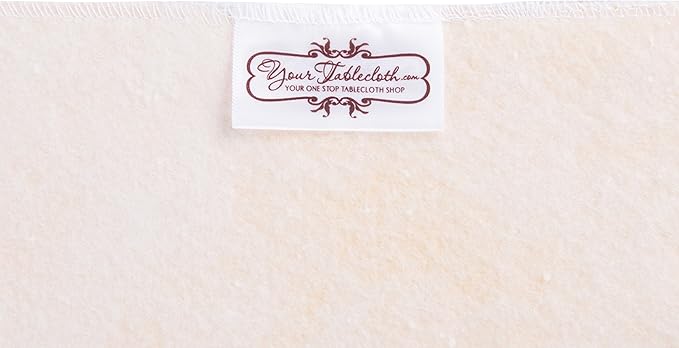 Yourtablecloth Heavy Duty Vinyl Rectangle or Square Tablecloth – 6 Gauge Heavy Duty Tablecloth – Flannel Backed – Wipeable Tablecloth with Vivid Colors & Many Sizes 60 x 120 Ruby Red