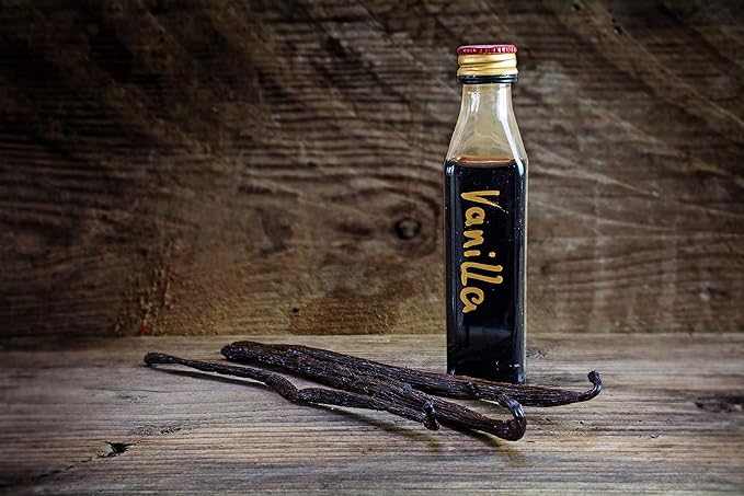 50 Vanilla Beans - Whole Extract Grade B Pods for Baking, Homemade Extract, Brewing, Coffee, Cooking - Tahitian