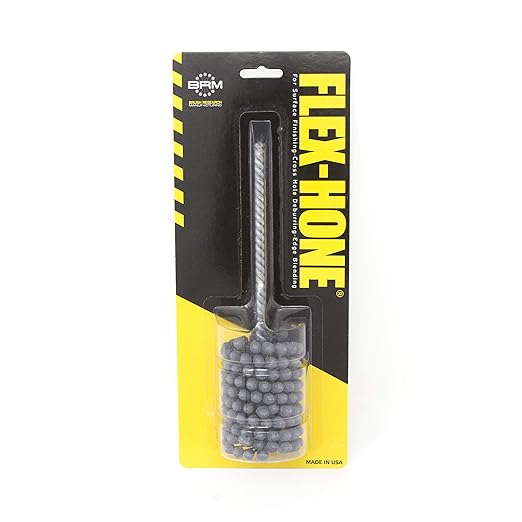 Brush Research BC15832 FLEX-HONE®, 1-5/8" (41.3mm) Diameter, 320 Grit, Silicon Carbide, For Mild Steel, Stainless Steel, Cast Iron and Softer Ferrous Materials