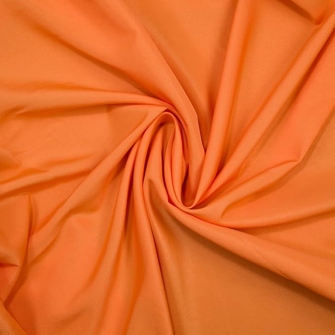 Gee Di Moda Rectangle Tablecloth - 60 x 126 Inch Orange Table Cloth for 8 Foot Rectangle Table - Heavy Duty Washable Fabric - for 8 Ft Buffet Table, Holiday Party, Dinner, Wedding & Baby Shower