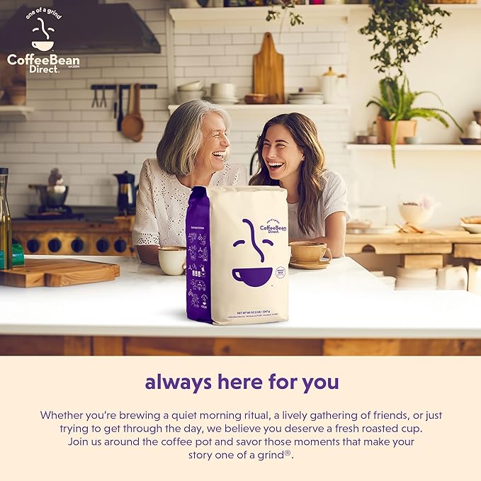 Coffee Bean Direct 0 Dark 30 Blend, Whole Bean Coffee, Mixed Roast, 1 Pound Bag (Pack of 1)