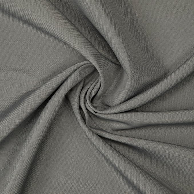 Gee Di Moda Rectangle Tablecloth - 70 x 120 Inch Charcoal - Heavy Duty Washable Polyester - For 6 or 8 Foot Table