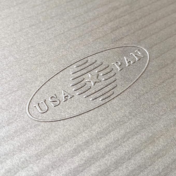 USA Pan Bakeware Nonstick Quarter Sheet Pan, Baking Sheet Aluminized Steel