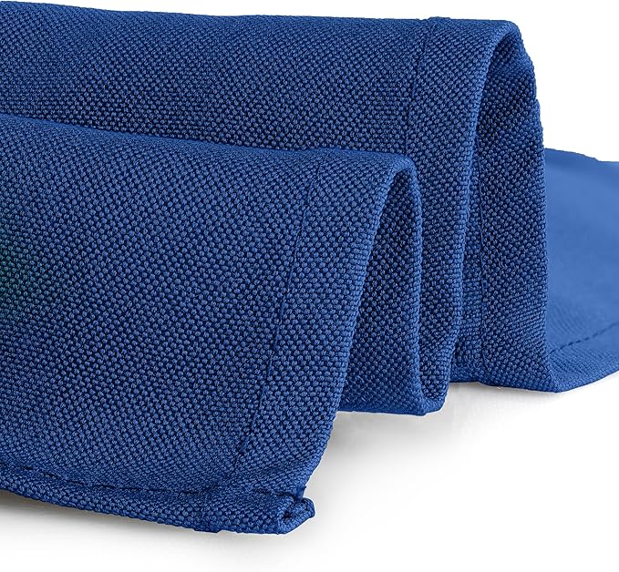 Gee Di Moda Rectangle Tablecloth - 60 x 84 Inch Royal Blue Table Cloth for 5 Foot Rectangle Table - Heavy Duty Washable Fabric - for 5 Ft Buffet Table, Holiday Party, Dinner, Wedding & Baby Shower