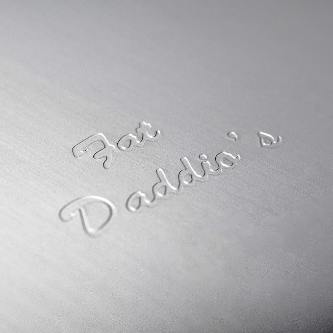 Fat Daddio's Anodized Aluminum Round Cake Pans, 2 Piece Set, 6 x 3 Inch