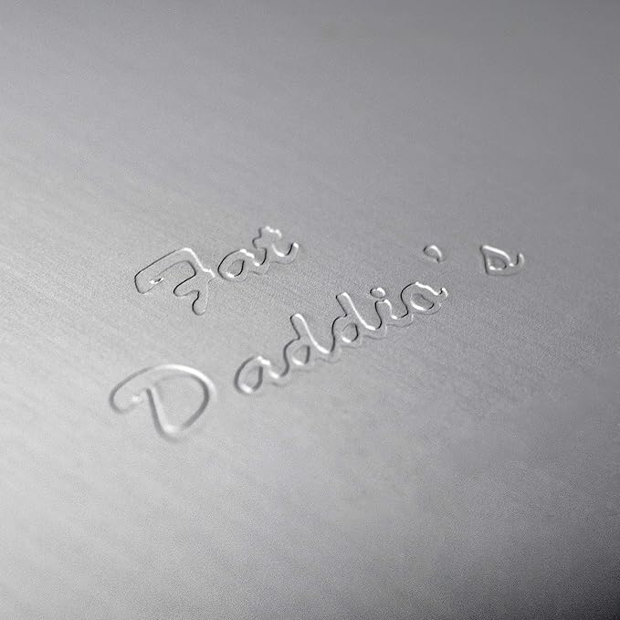 Fat Daddio's Anodized Aluminum Round Cake Pans, 2 Piece Set, 6 x 2 Inch